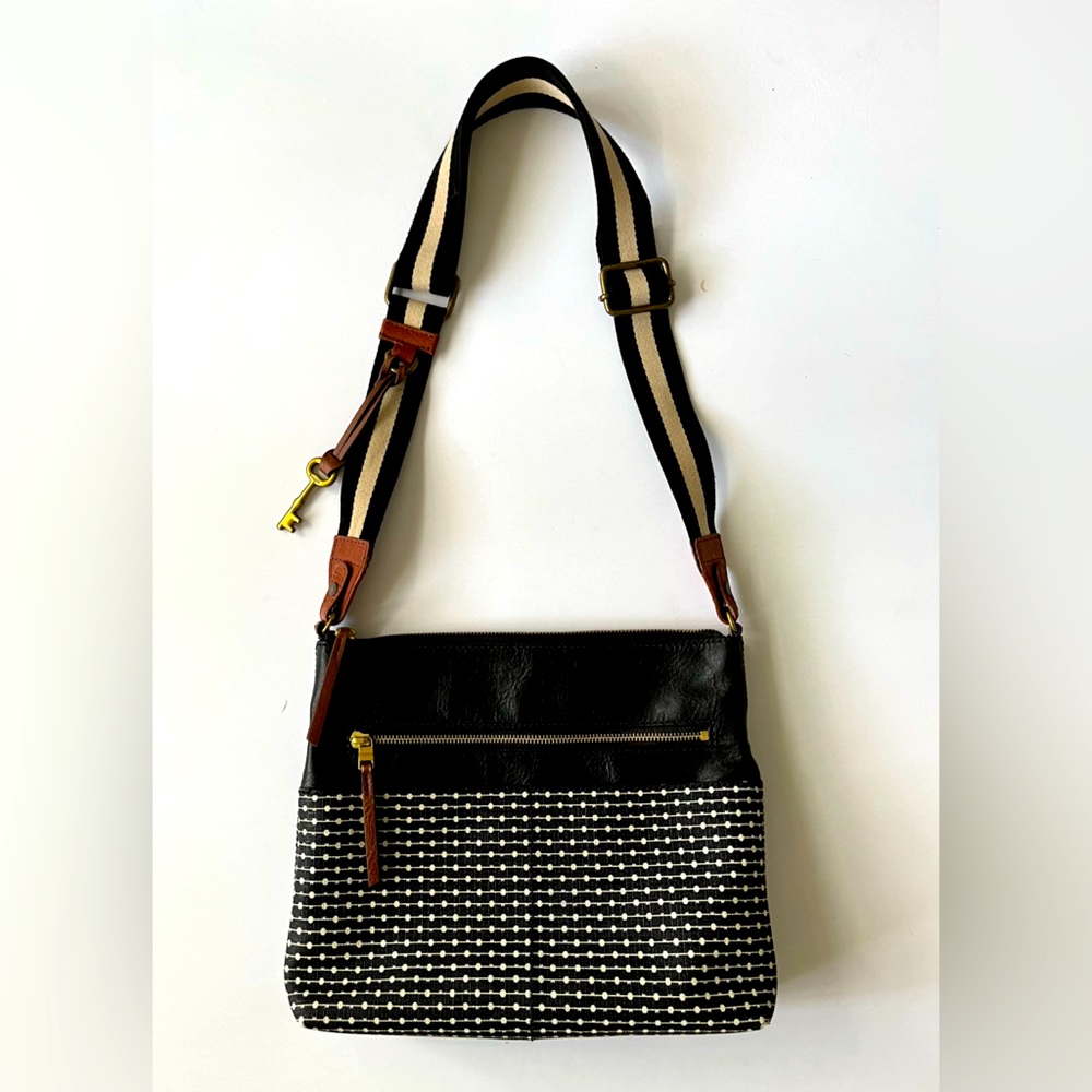Fossil Bag With Adjustable Button Strap - image 1